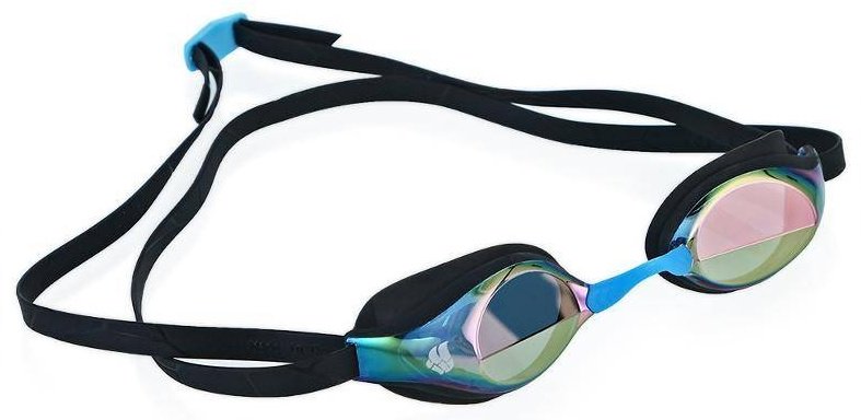 Очки Mad Wave Record breaker rainbow M0454 03 0 01W черный