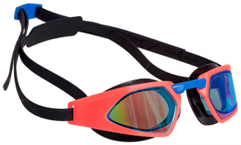 Очки Madwave X-Blade Mirror, M0459 03 0 07W унисекс оранжевый
