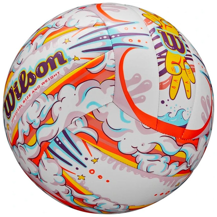 Мяч Wilson WV4006901XBOF, Graffiti для волейбола размер one size купить,9900