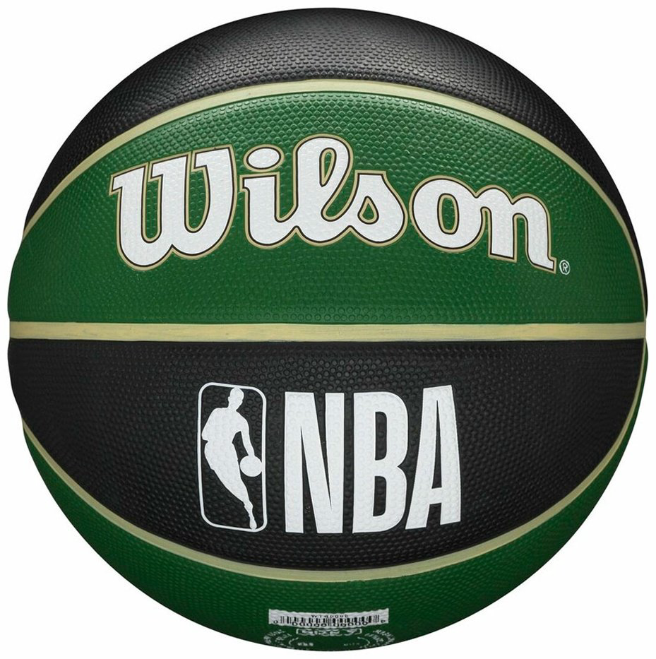 Мяч Wilson Wilson NBA Team Tribute Milwaukee Bucks WTB1300XBMIL 7 для баскетбола размер 7 купить,NaN