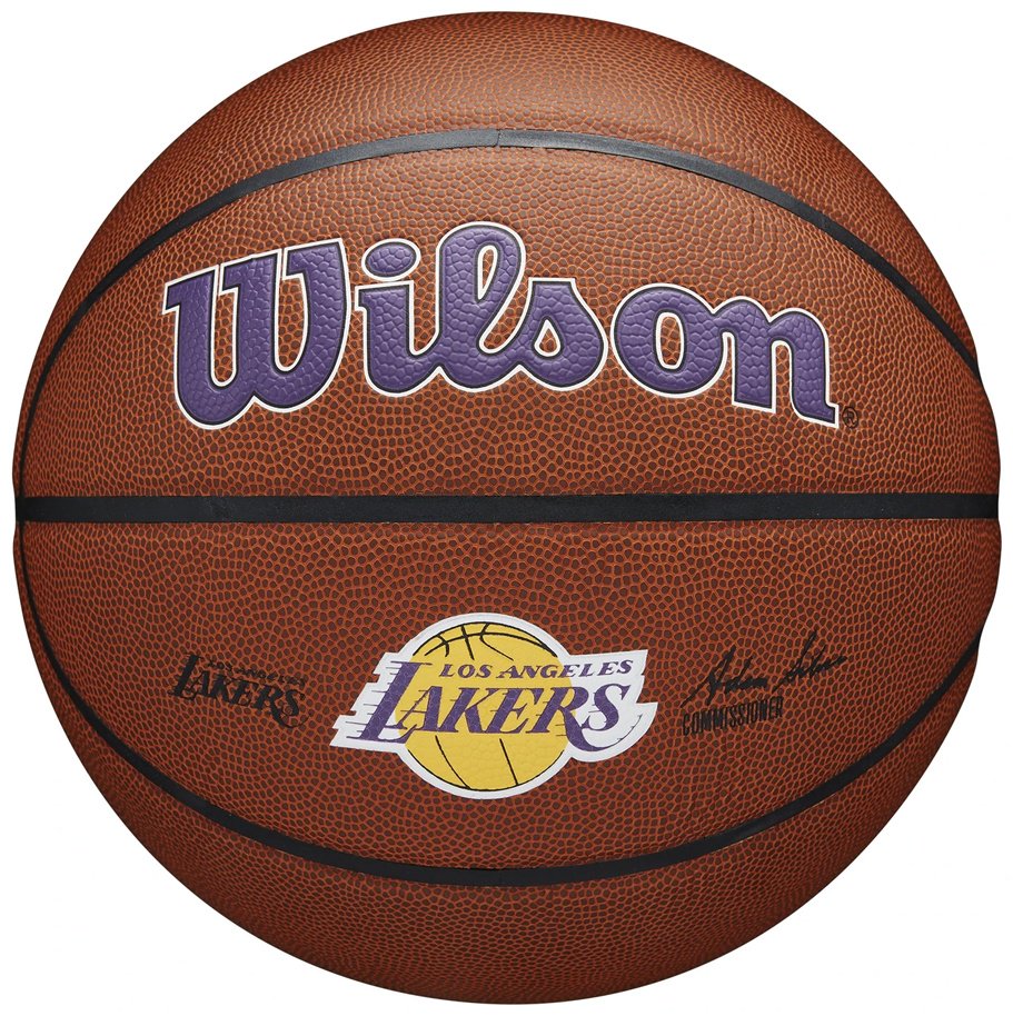 Мяч Wilson NBA TEAM ALLIANCE LA LAKERS WTB3100XBLAL для баскетбола размер 7