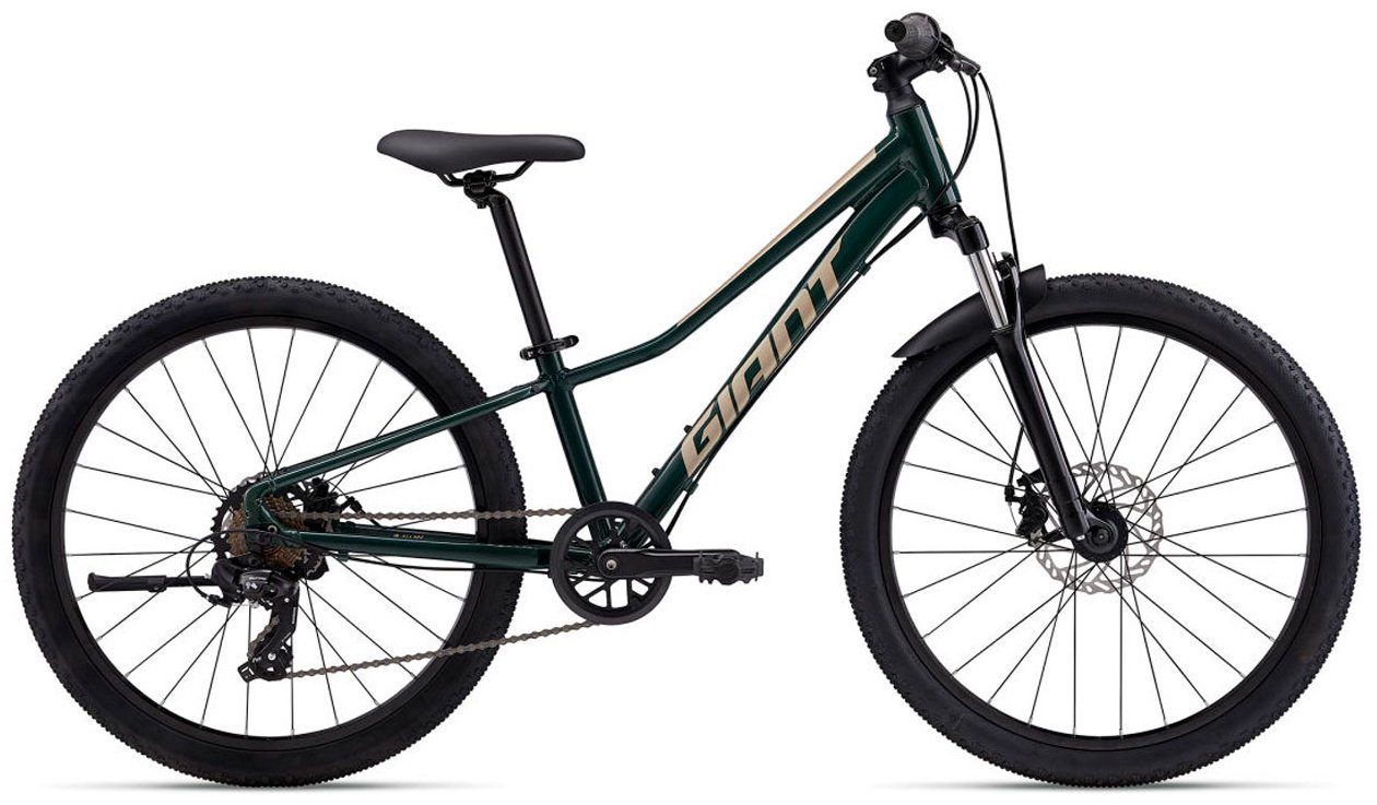 Велосипед Giant Talon 24 Disc - 2024 2024 12.5 дюймов зеленый
