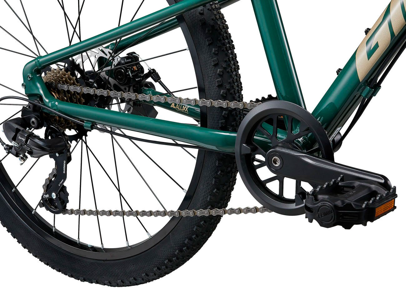 Велосипед Giant Talon 24 Disc - 2024 2024 12.5 дюймов зеленый купить,NaN