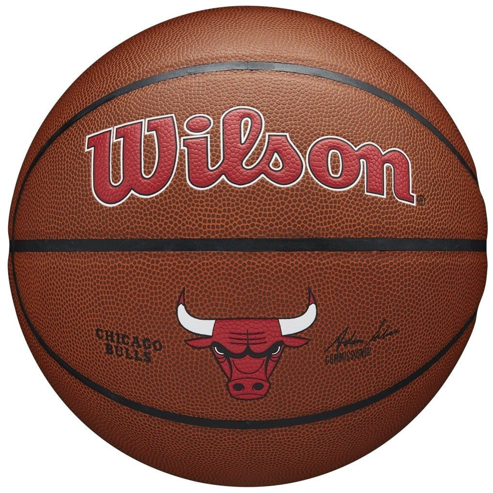 Мяч Wilson NBA Team Alliance Chicago Bulls WTB3100XBCHI для баскетбола размер 7 купить,NaN