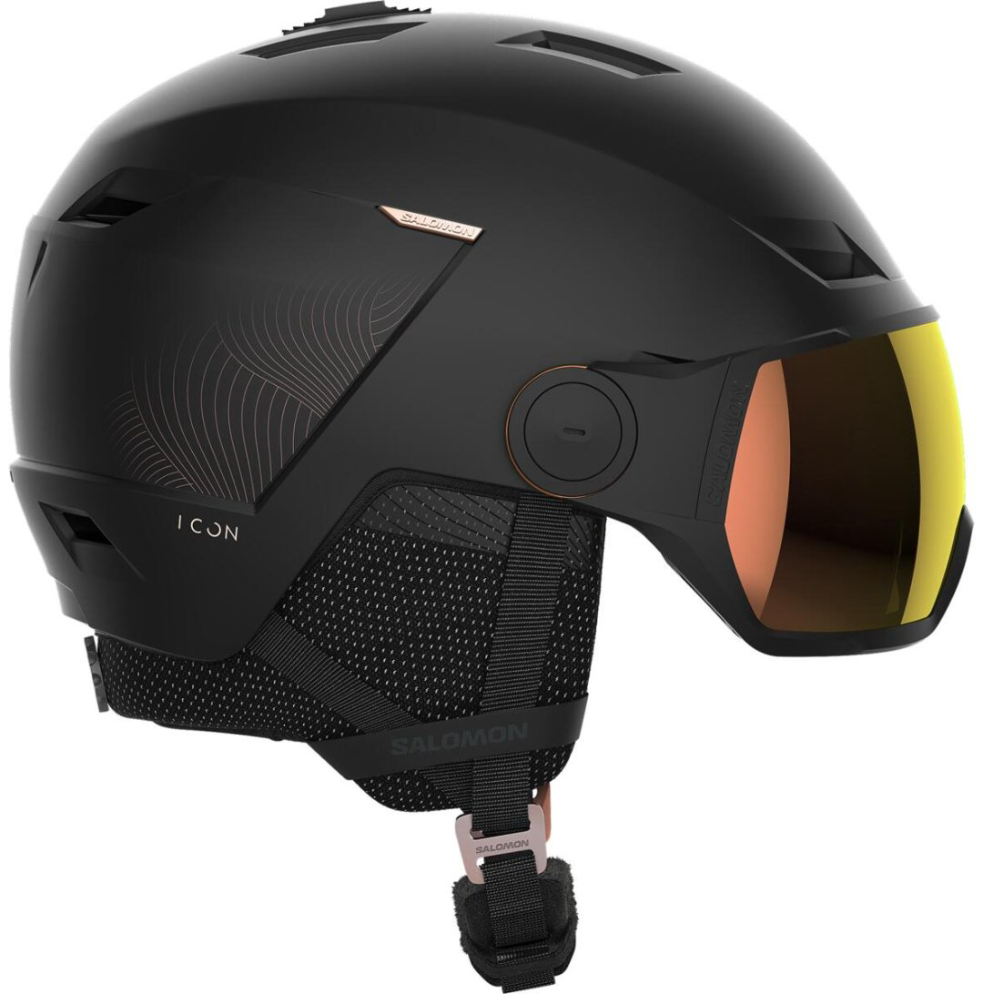 Шлем Salomon ICON LT VISOR PHOTO 472611 черный S купить,NaN