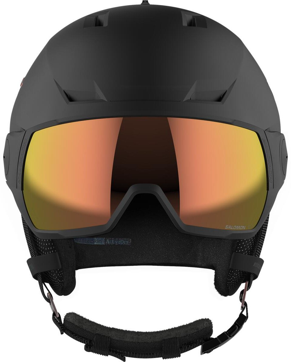 Шлем Salomon ICON LT VISOR PHOTO 472611 черный S купить,NaN