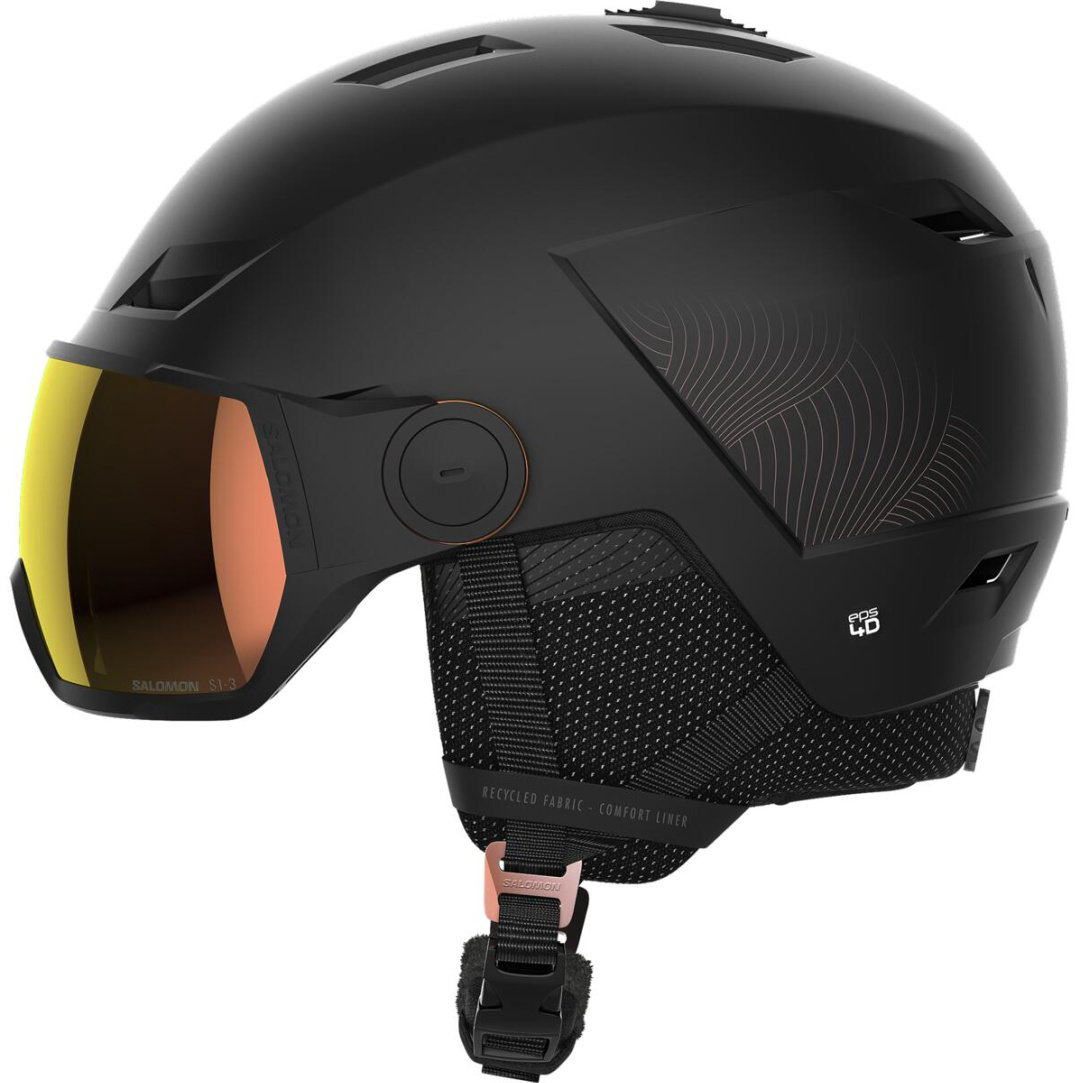Шлем Salomon ICON LT VISOR PHOTO 472611 черный M купить,NaN
