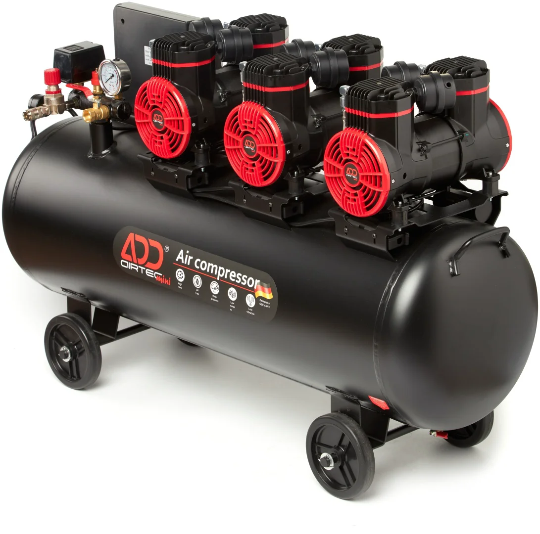 Компрессор безмасляный ADD Airtrc Mini AM-750-4350-100 8 бар купить,NaN