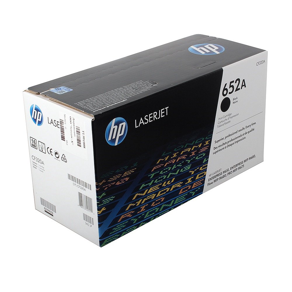 Картридж лазерный HP 652A CF320A черный