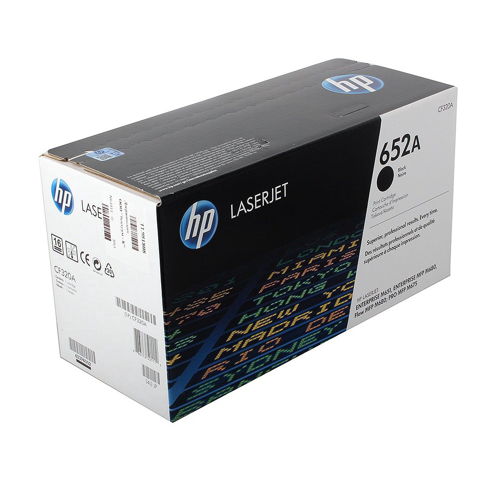 Картридж лазерный HP 652A CF320A черный