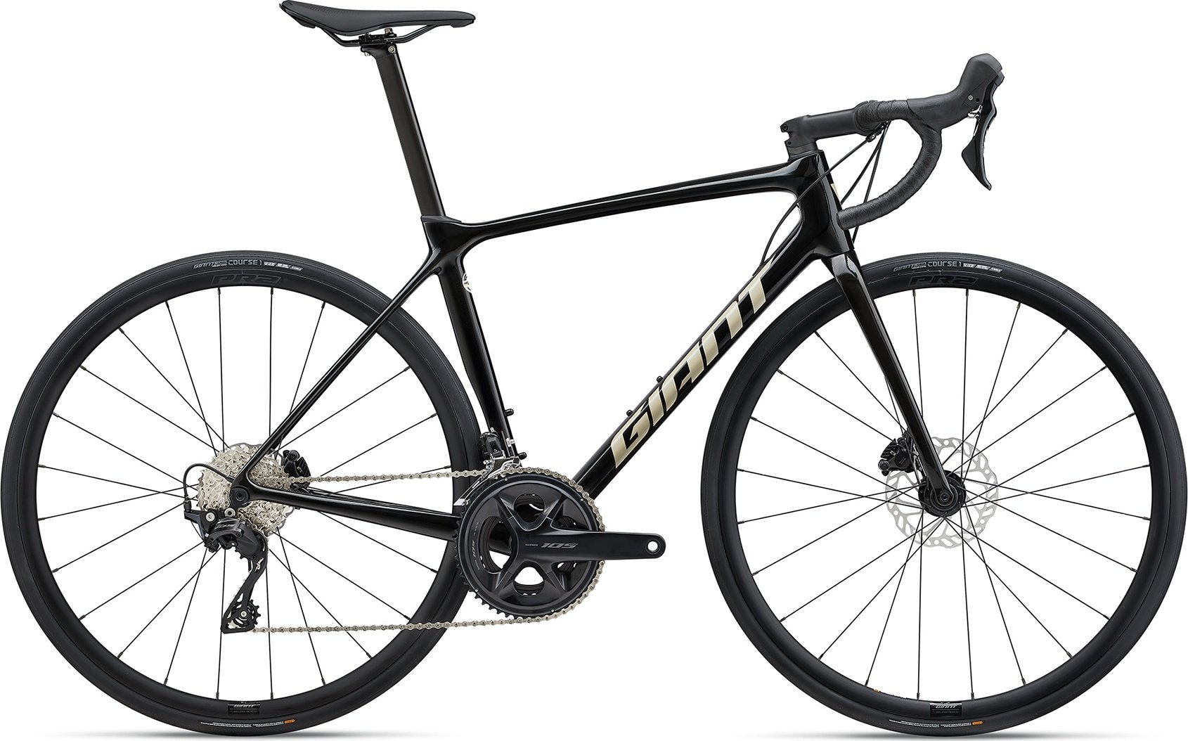 Велосипед Giant TCR Advanced 2 Disc Pro Compact - 2024/10960061 2024 14 дюймов черный