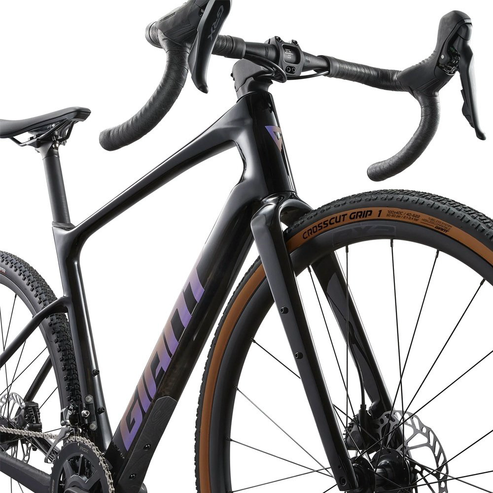 Велосипед Giant Revolt Advanced 2 - 2025 10790151 2025 M черный купить,NaN