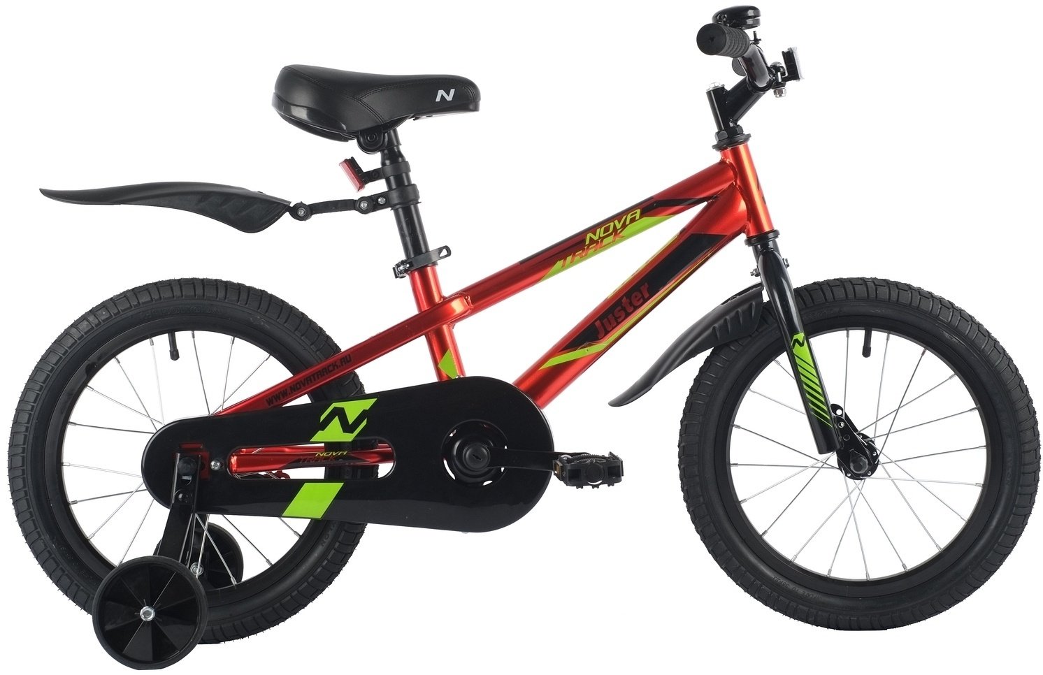 Велосипед Novatrack Juster 2020 10.5 дюймов красный