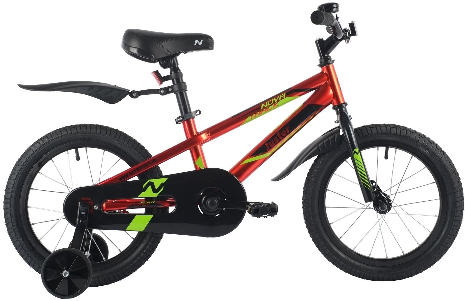 Велосипед Novatrack Juster 2020 10.5 дюймов красный купить,NaN