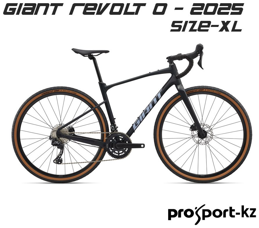 Велосипед Giant Revolt 0 - 2025/10790101/XL (700)-28, black 2025 22 дюйма черный купить,NaN