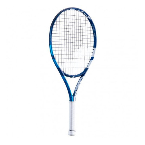 Ракетка для большого тенниса Babolat Drive Jr 25 str 140430 бело-синяя 000 купить,NaN