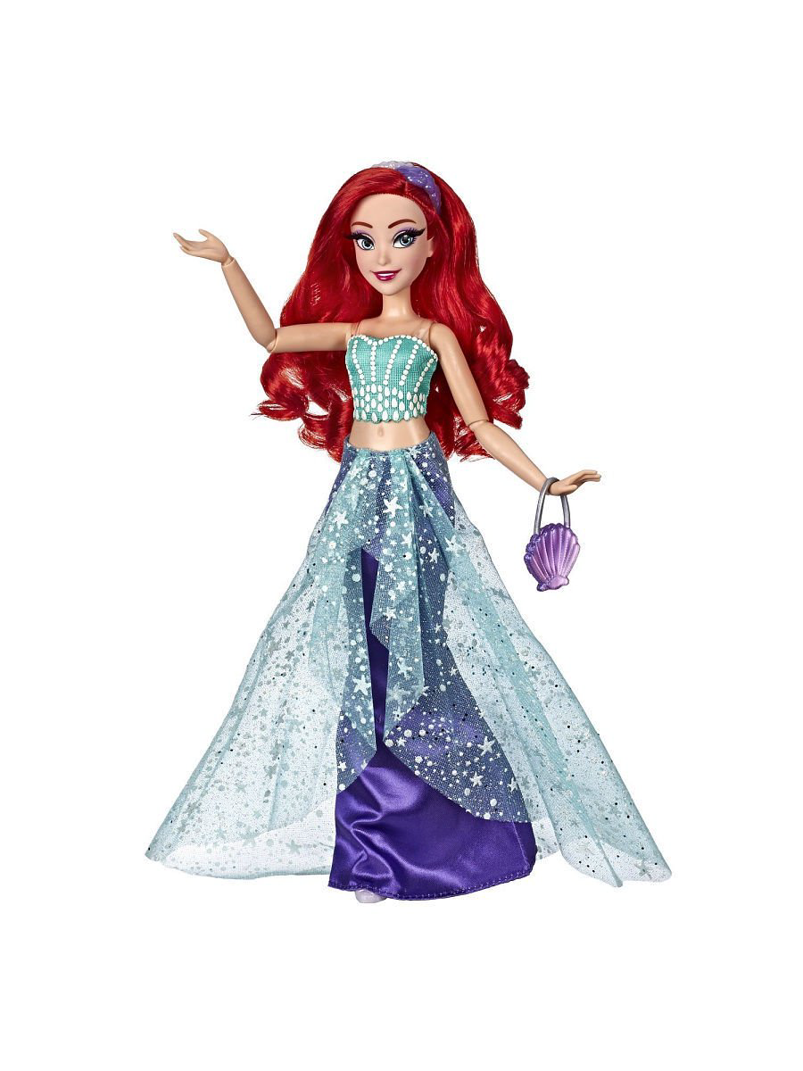 Кукла Принцесса Disney Princess Модная Ариэль купить,NaN