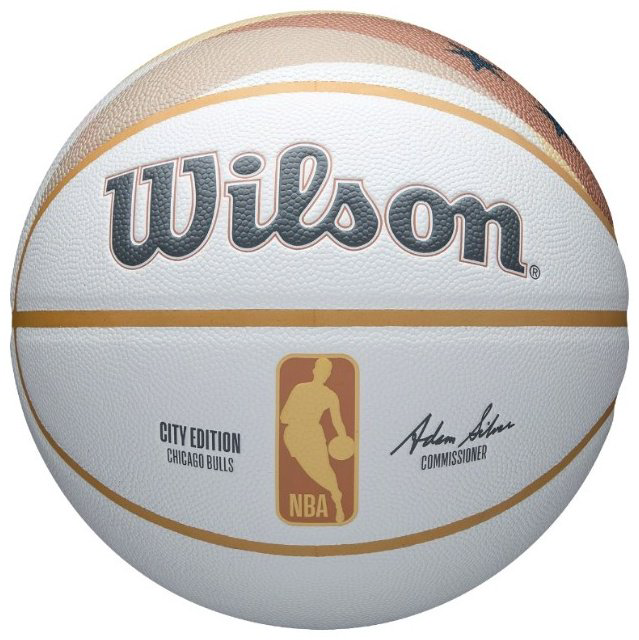 Мяч Wilson NBA Team City Collector Chicago Bulls/WZ4033805XB7 для баскетбола размер 7 купить,25900