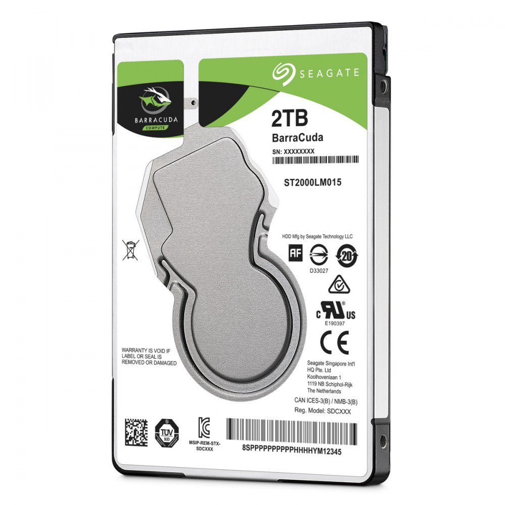 Жесткий диск HDD Seagate Barracuda ST2000LM015  2Tb