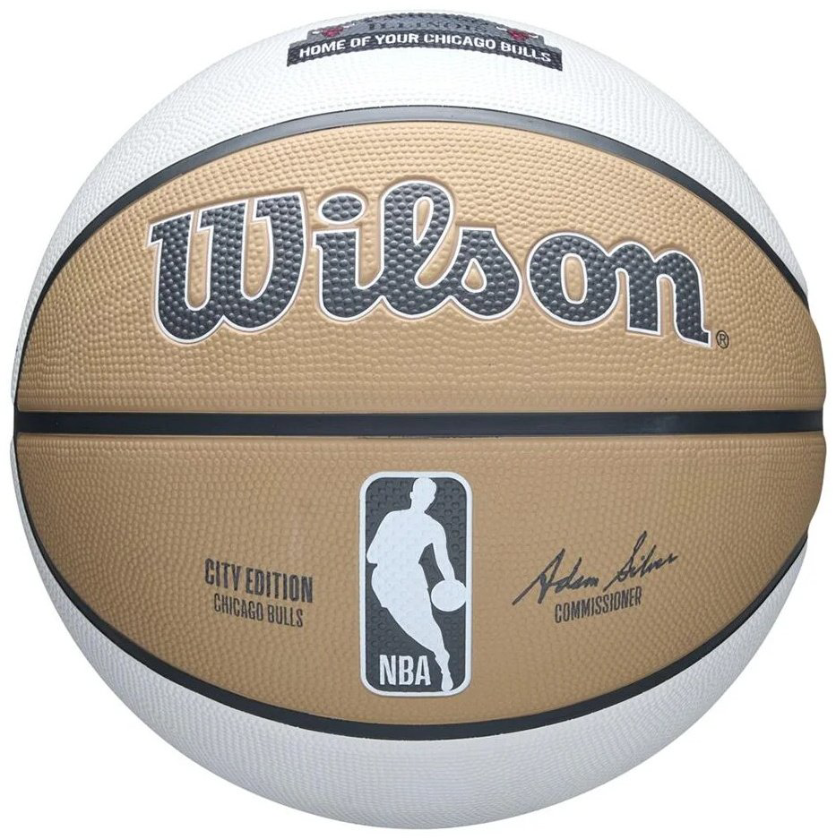 Мяч Wilson NBA Team City Edition Chicago Bulls WZ4033905XB7 для баскетбола размер 7 купить,NaN