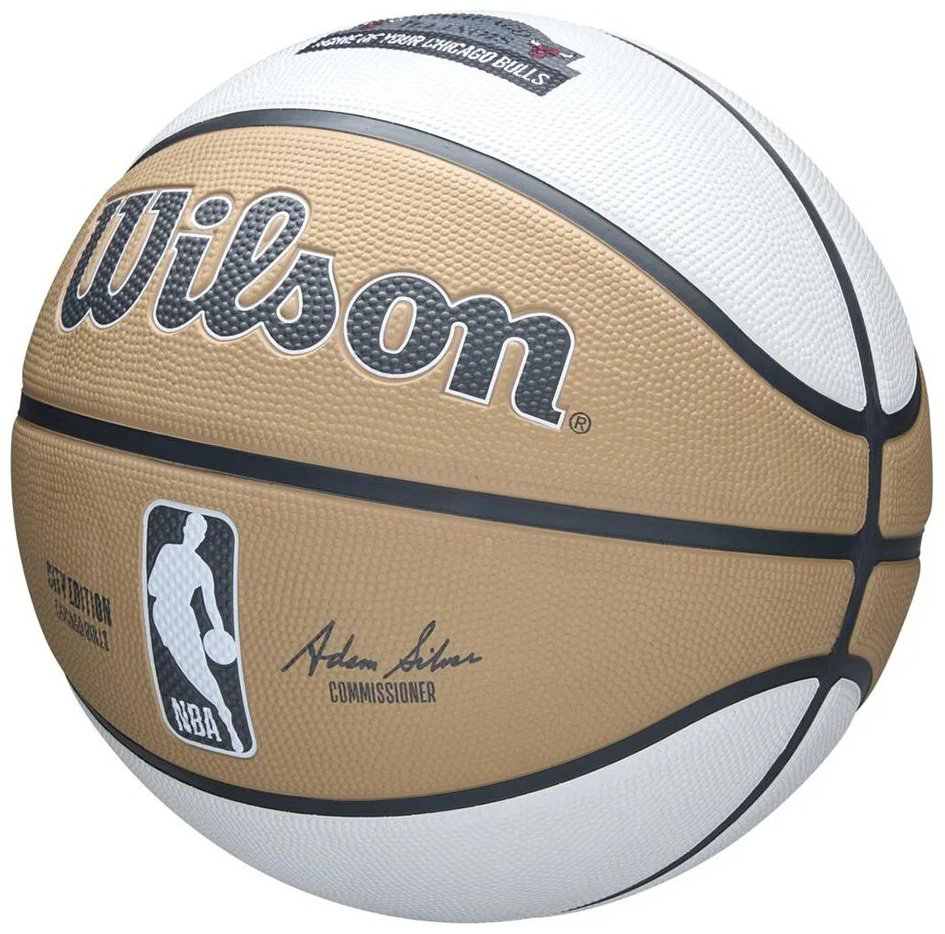 Мяч Wilson NBA Team City Edition Chicago Bulls WZ4033905XB7 для баскетбола размер 7 купить,NaN
