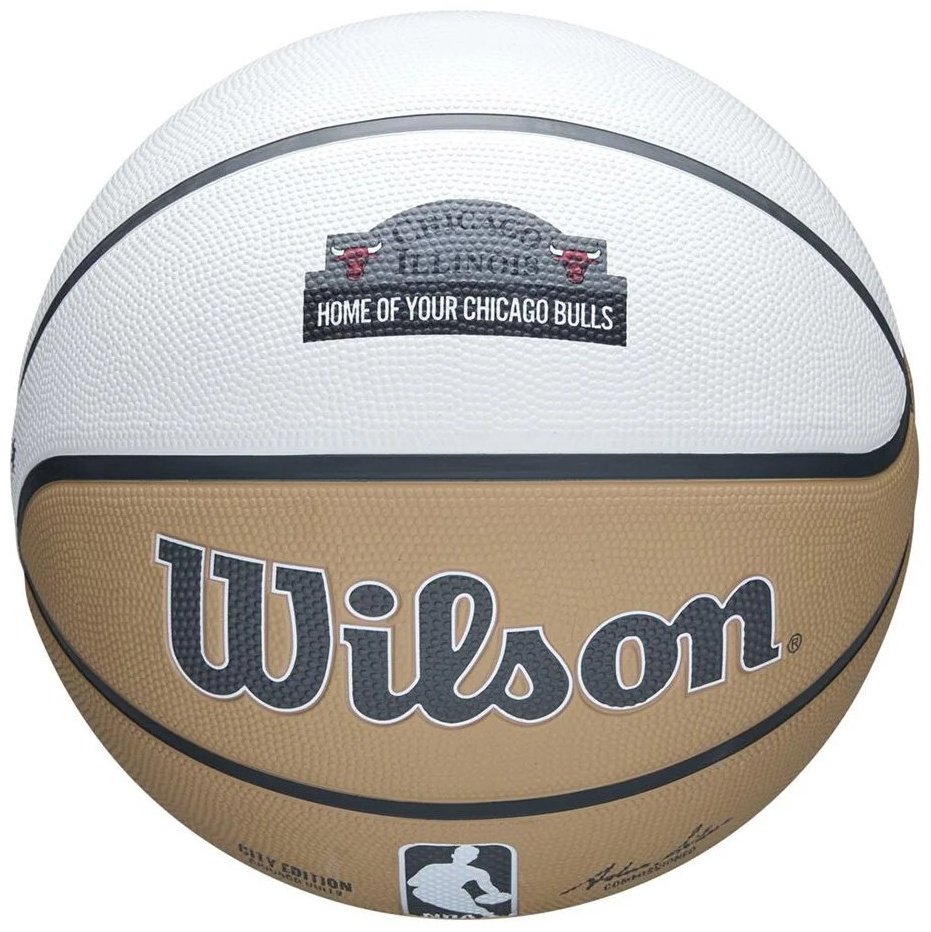 Мяч Wilson NBA Team City Edition Chicago Bulls WZ4033905XB7 для баскетбола размер 7 купить,0