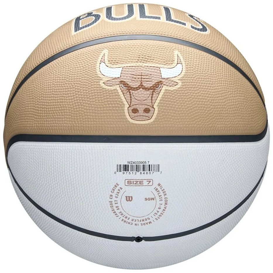 Мяч Wilson NBA Team City Edition Chicago Bulls WZ4033905XB7 для баскетбола размер 7 купить,NaN