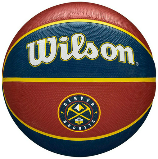 Мяч Wilson NBA Team Tribute Denver Nuggets, WTB1300XBDEN для баскетбола размер 7