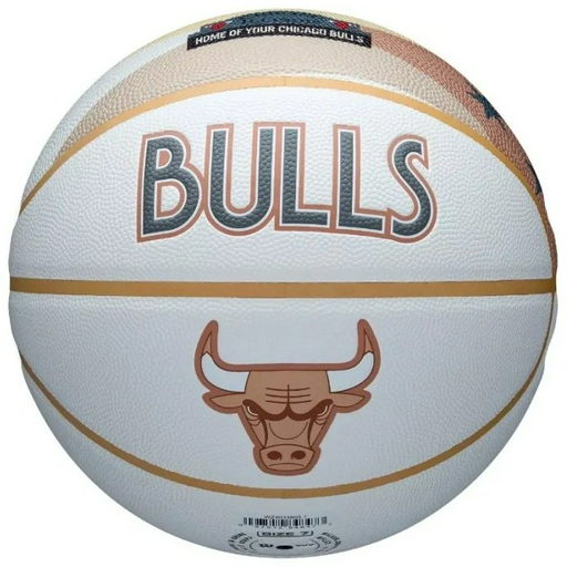 Мяч Wilson NBA Team City Collector Chicago Bulls/WZ4033805XB7 для баскетбола размер 7