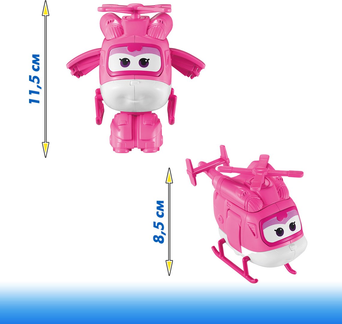Трансформер Super Wings Диззи, высота 11.5 см - ForteMarket Трансформер Super Wings Диззи, высота 11.5 см купить,0