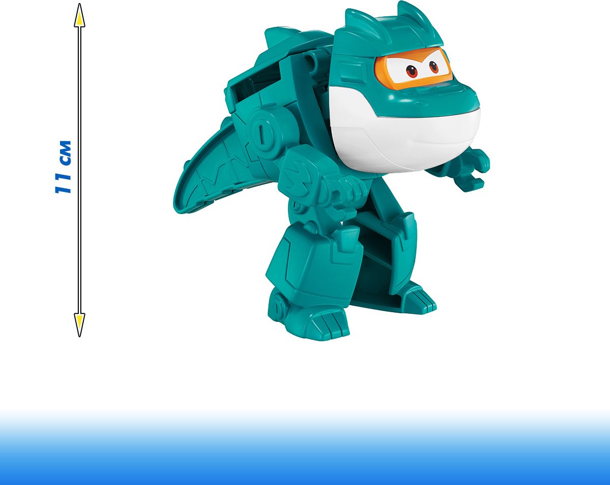 Трансформер Super Wings Тино, высота 11 см купить,0