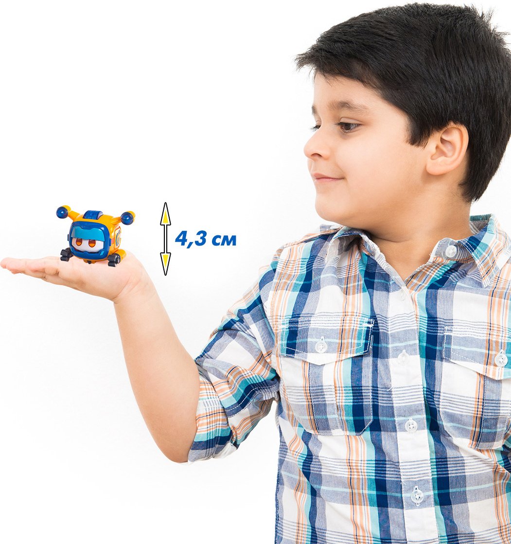 Трансформер Super Wings Донни, высота 4.3 см купить,0