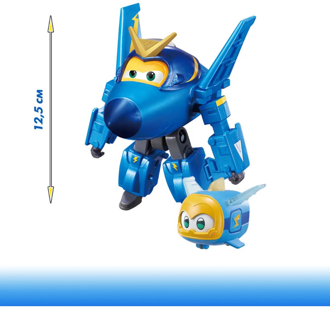 Трансформер Super Wings Набор Super Wings Джером с питомцем EU770443, высота 12.5 см купить,0