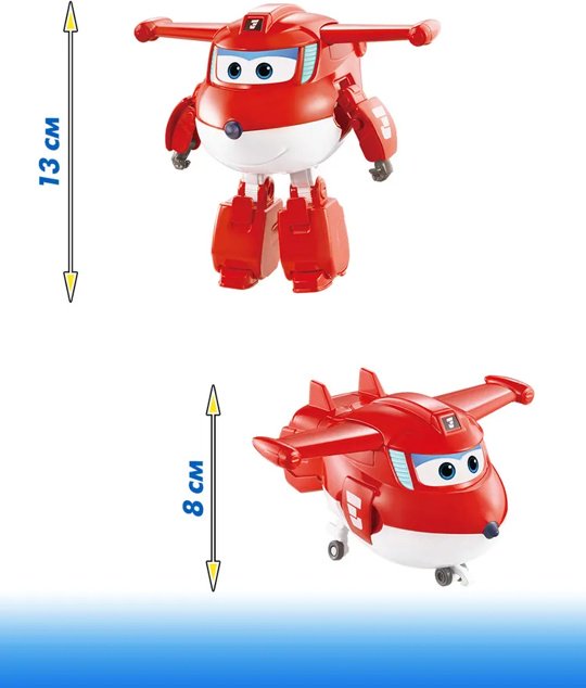 Трансформер Super Wings Джетт , высота 13 см - ForteMarket Трансформер Super Wings Джетт , высота 13 см купить,0