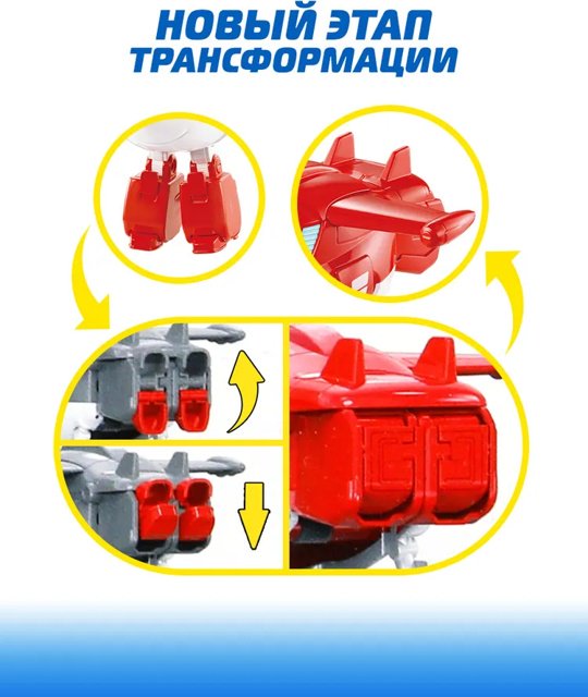 Трансформер Super Wings Джетт , высота 13 см - ForteMarket Трансформер Super Wings Джетт , высота 13 см купить,0