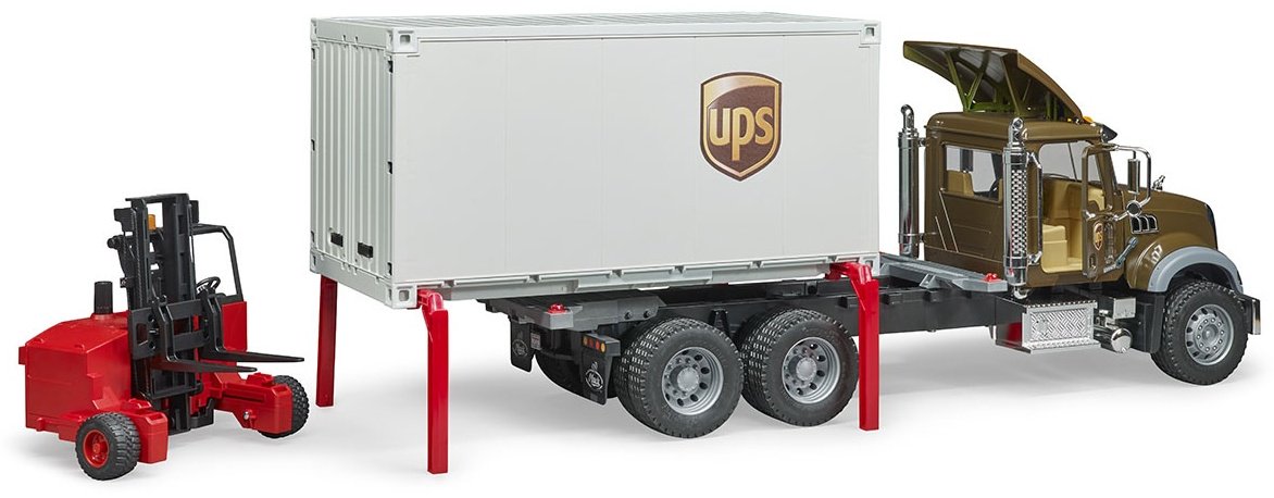 Спецтехника Bruder Mack фургон UPS коричневый - ForteMarket Спецтехника Bruder Mack фургон UPS коричневый купить,0