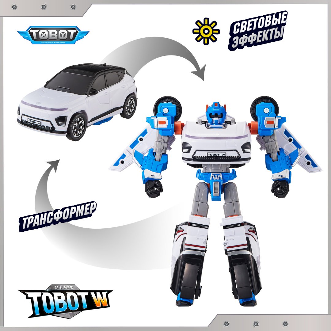 Трансформер Tobot Тобот W, высота 24 см