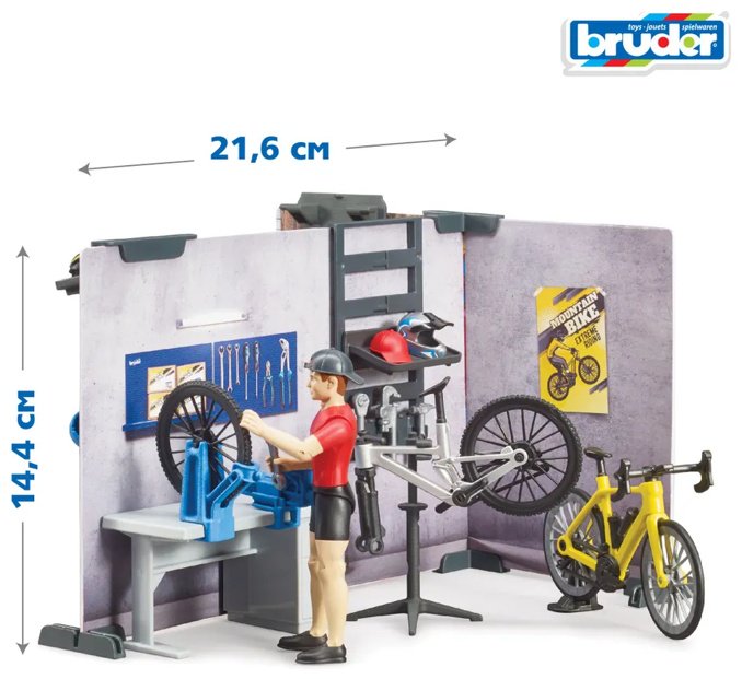 Набор Bruder Bike Store купить,0