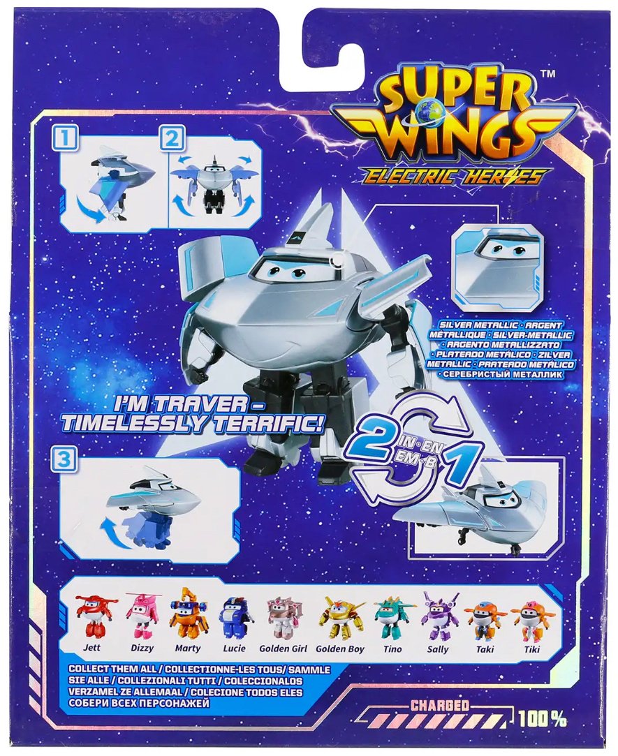 Трансформер Super Wings Тревер, высота 13 см - ForteMarket Трансформер Super Wings Тревер, высота 13 см купить,0