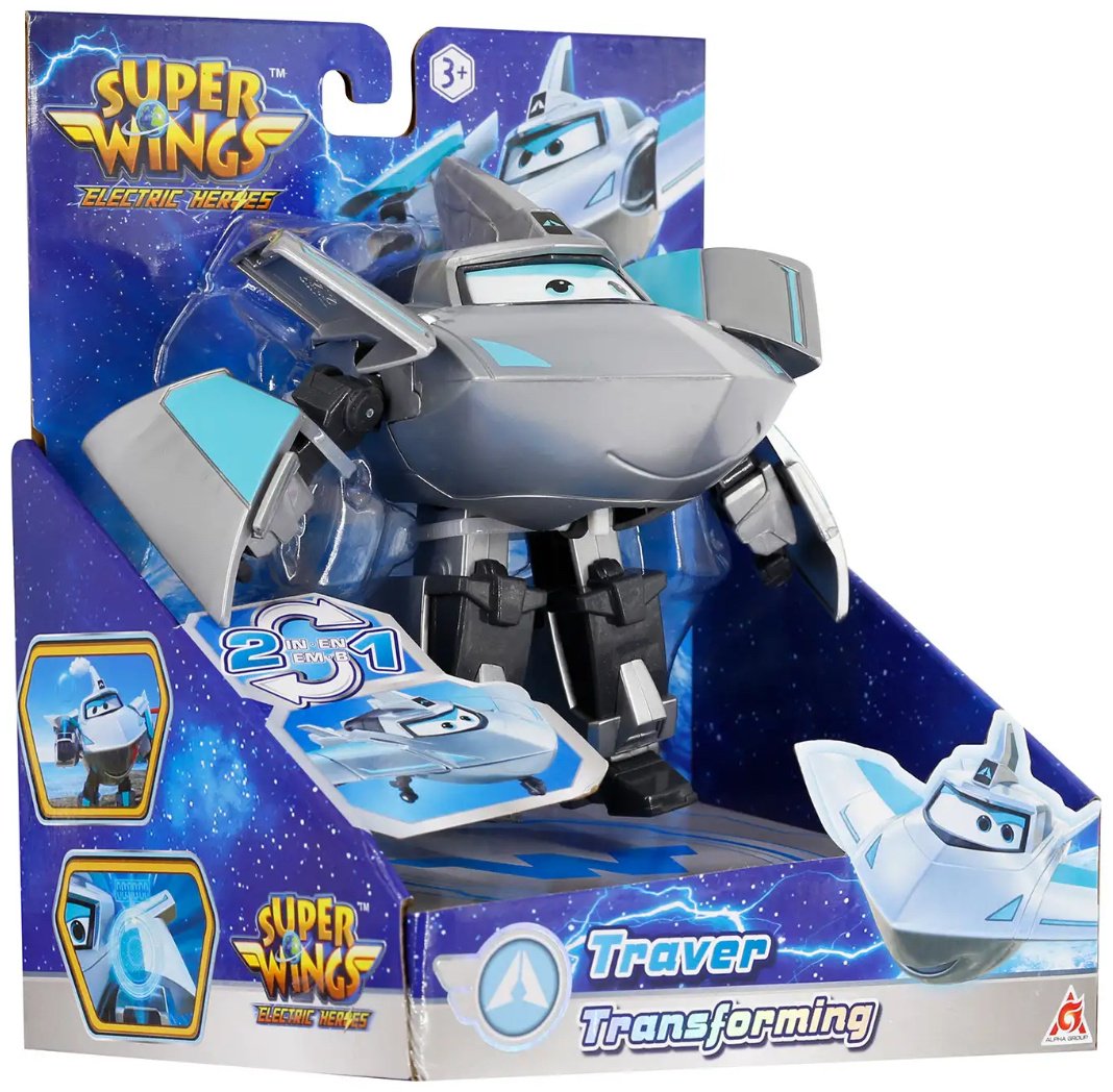 Трансформер Super Wings Тревер, высота 13 см - ForteMarket Трансформер Super Wings Тревер, высота 13 см купить,0
