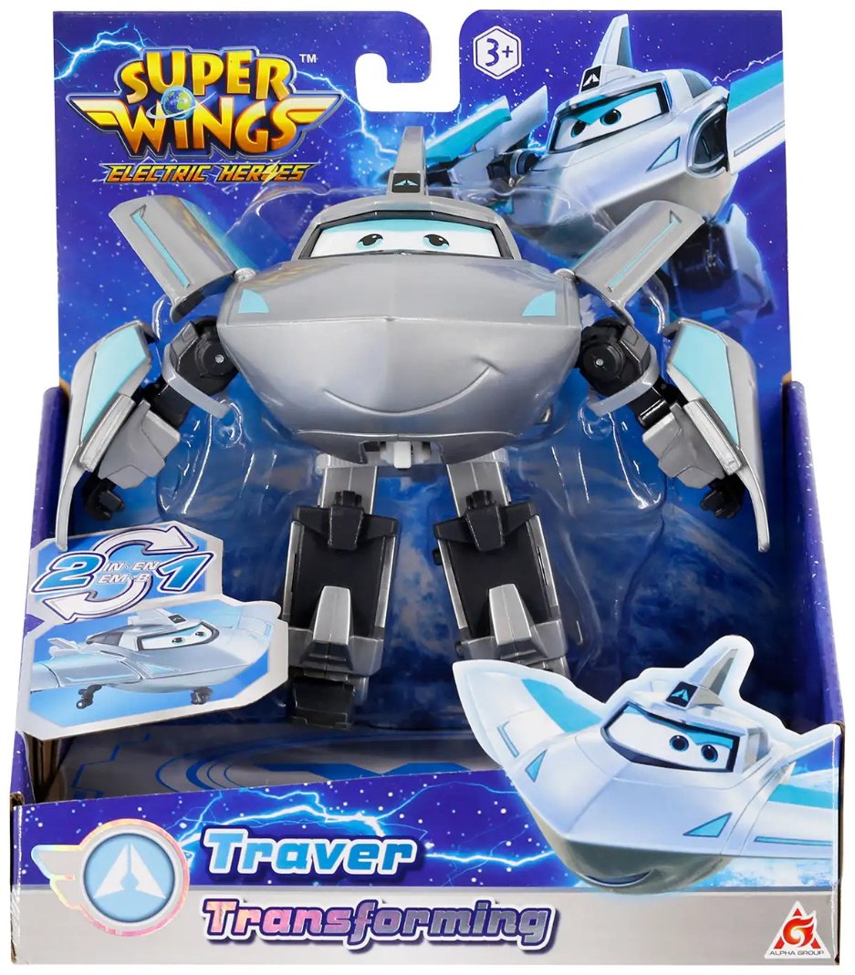 Трансформер Super Wings Тревер, высота 13 см - ForteMarket Трансформер Super Wings Тревер, высота 13 см купить,0