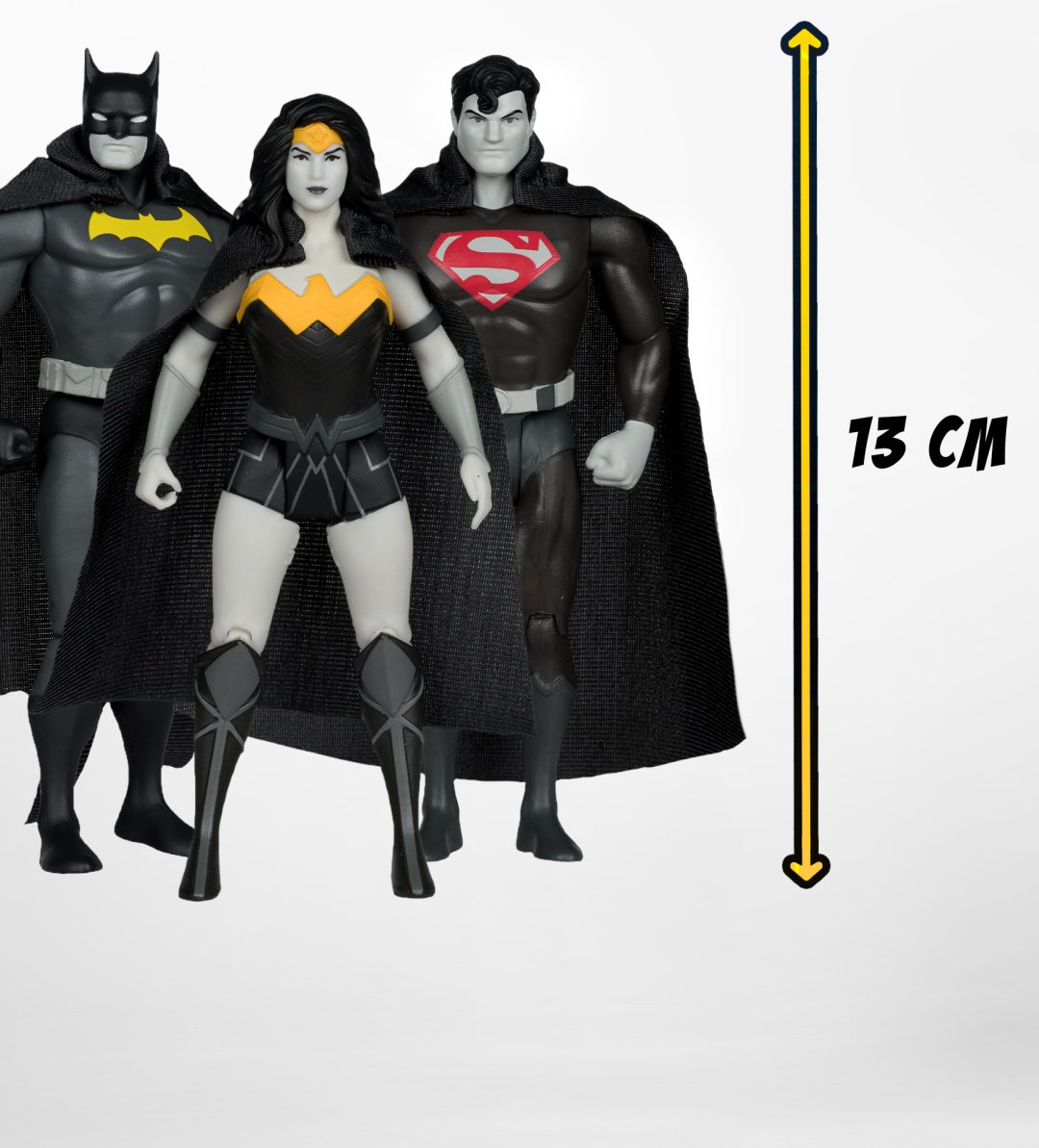 Фигурка McFarlane Супермен, Чудо-женщина, Бэтмен 13 см 3 шт