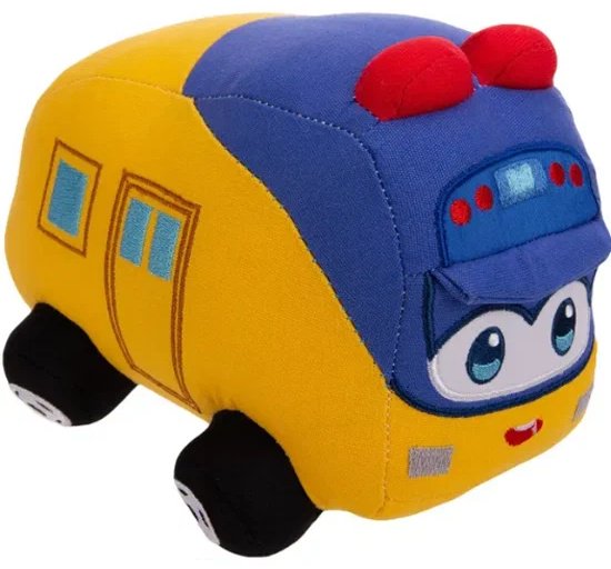 Мягкая игрушка GoGoBus Автобус Гордон, 26 см