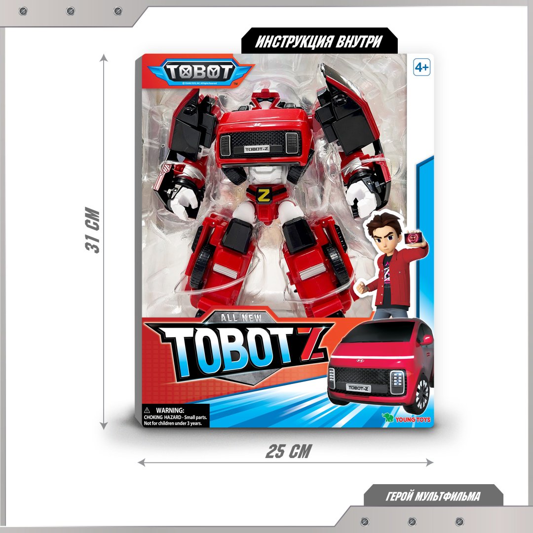 Трансформер Tobot Тобот Z, высота 21.5 см купить,0