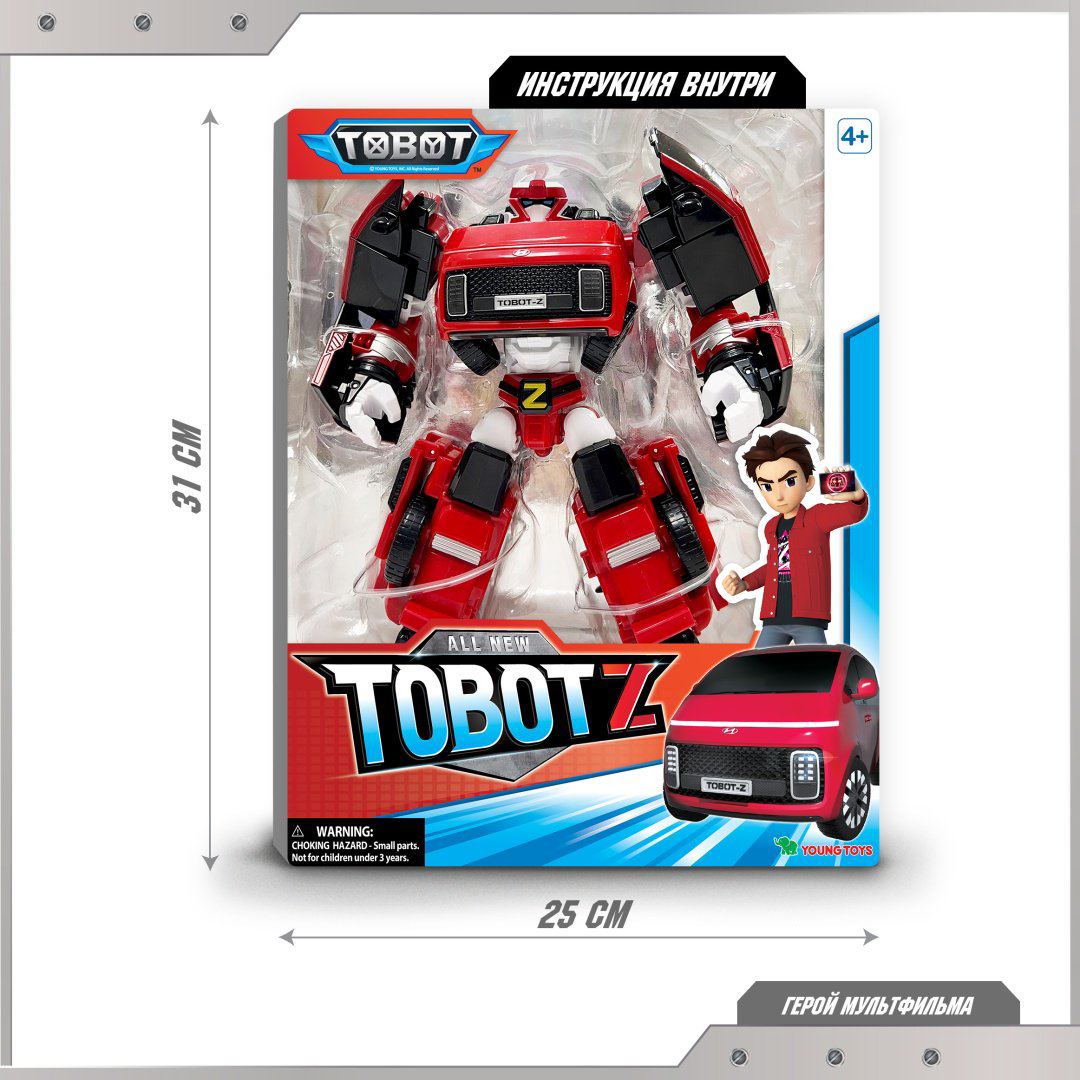 Трансформер Tobot Тобот Z, высота 21.5 см купить,NaN