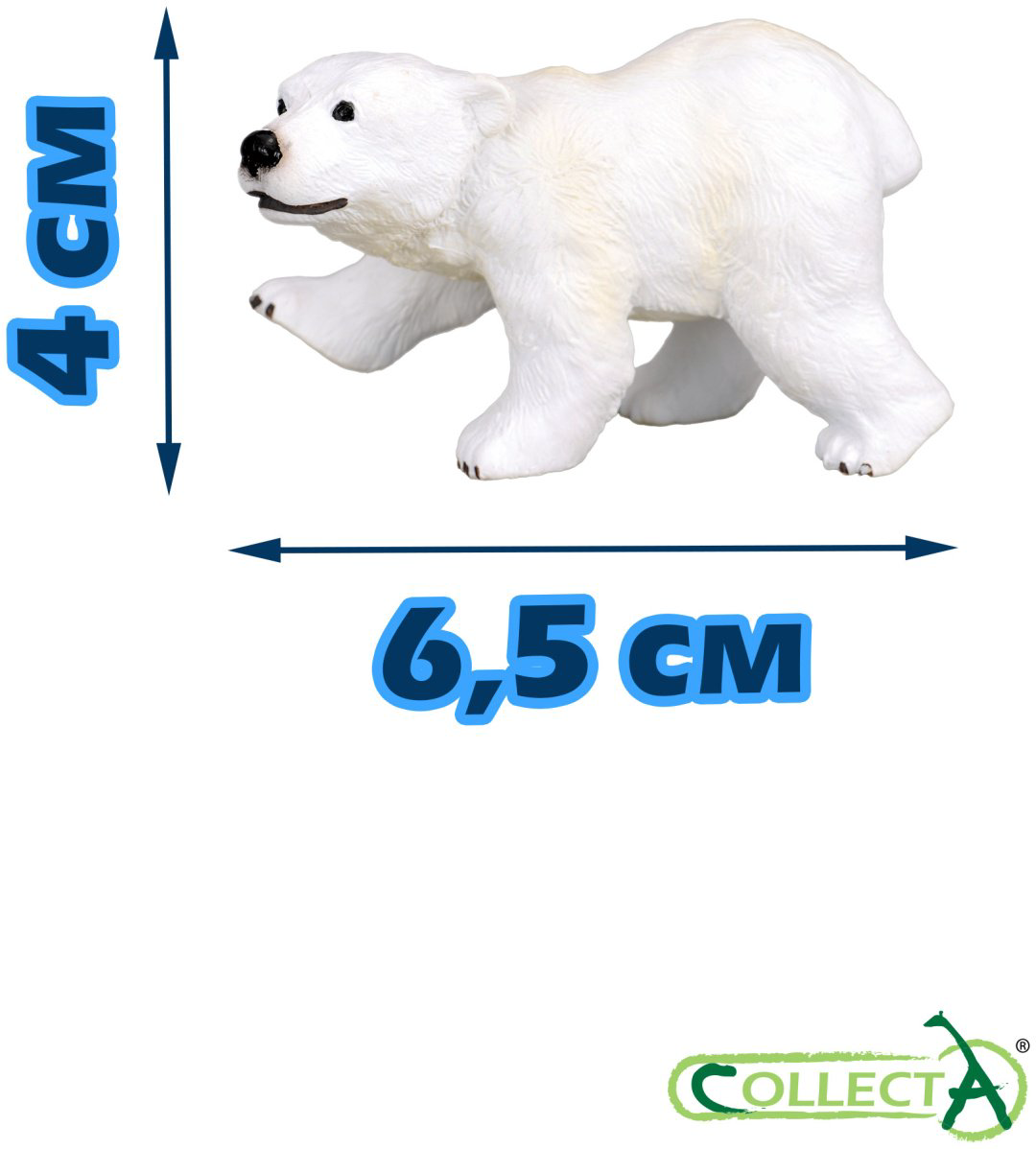 Фигурка Collecta Медвежонок полярного медведя 4 см 1 шт купить,NaN