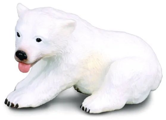 Фигурка Collecta Медвежонок полярного медведя (сидящий), S 3.5 см 1 шт