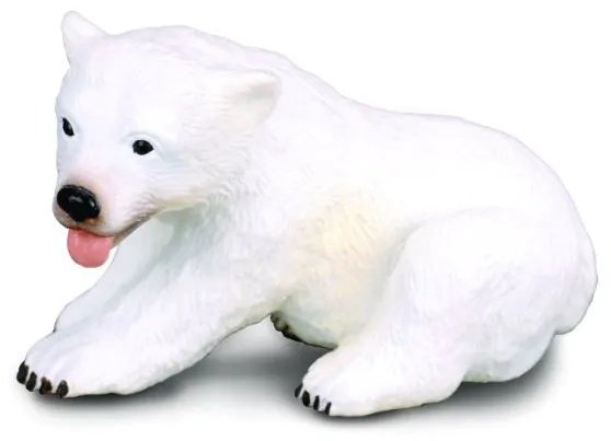 Фигурка Collecta Медвежонок полярного медведя (сидящий), S 3.5 см 1 шт купить,NaN