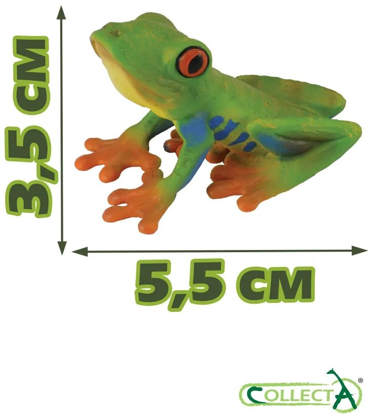 Фигурка Collecta Древесная лягушка, Жук-Носорог, Мексиканский тарантул 3.5 см 3 шт купить,NaN