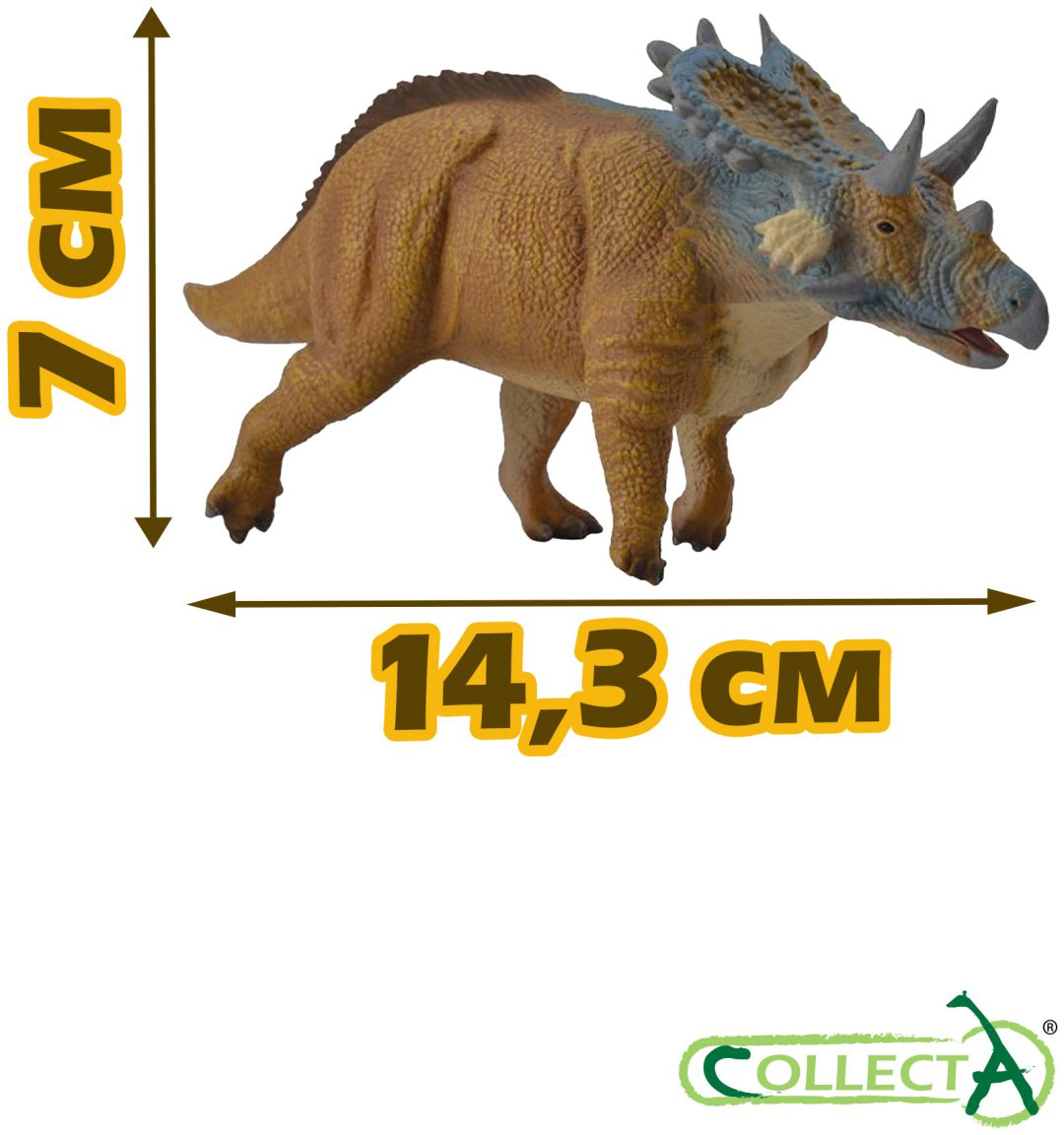 Фигурка Collecta Меркурицератопс 7 см 1 шт купить,NaN